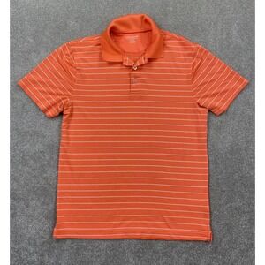Amazon Essentials Men's Slim Fit Polo Size S Orange Short Sleeves Casual Shirt